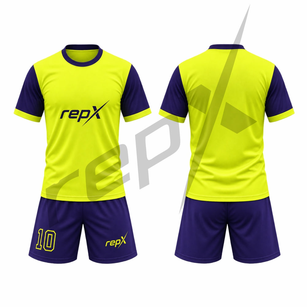 Men's Football Kit Set – Performance Jersey & Shorts (008)