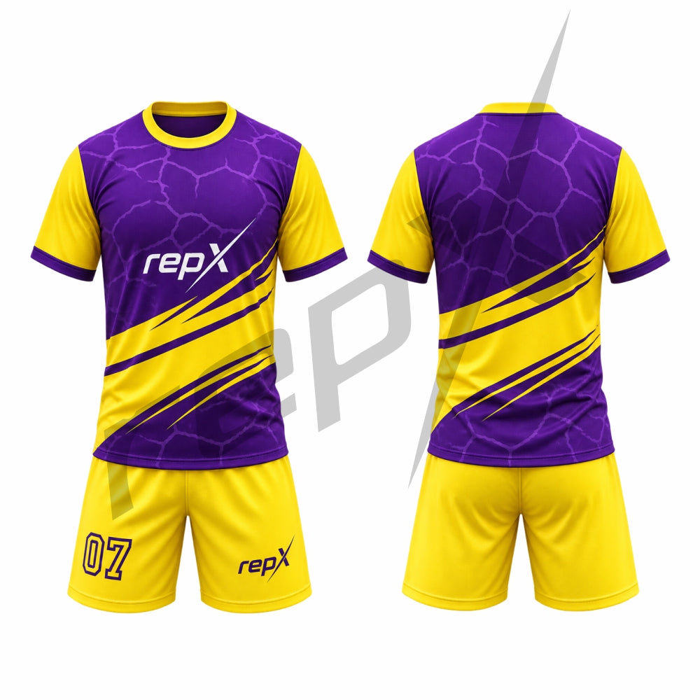 Men's Football Kit Set – Performance Jersey & Shorts (009)