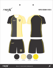 Premium Custom Soccer Jersey & Shorts Football Kit repX - DESIGN 1