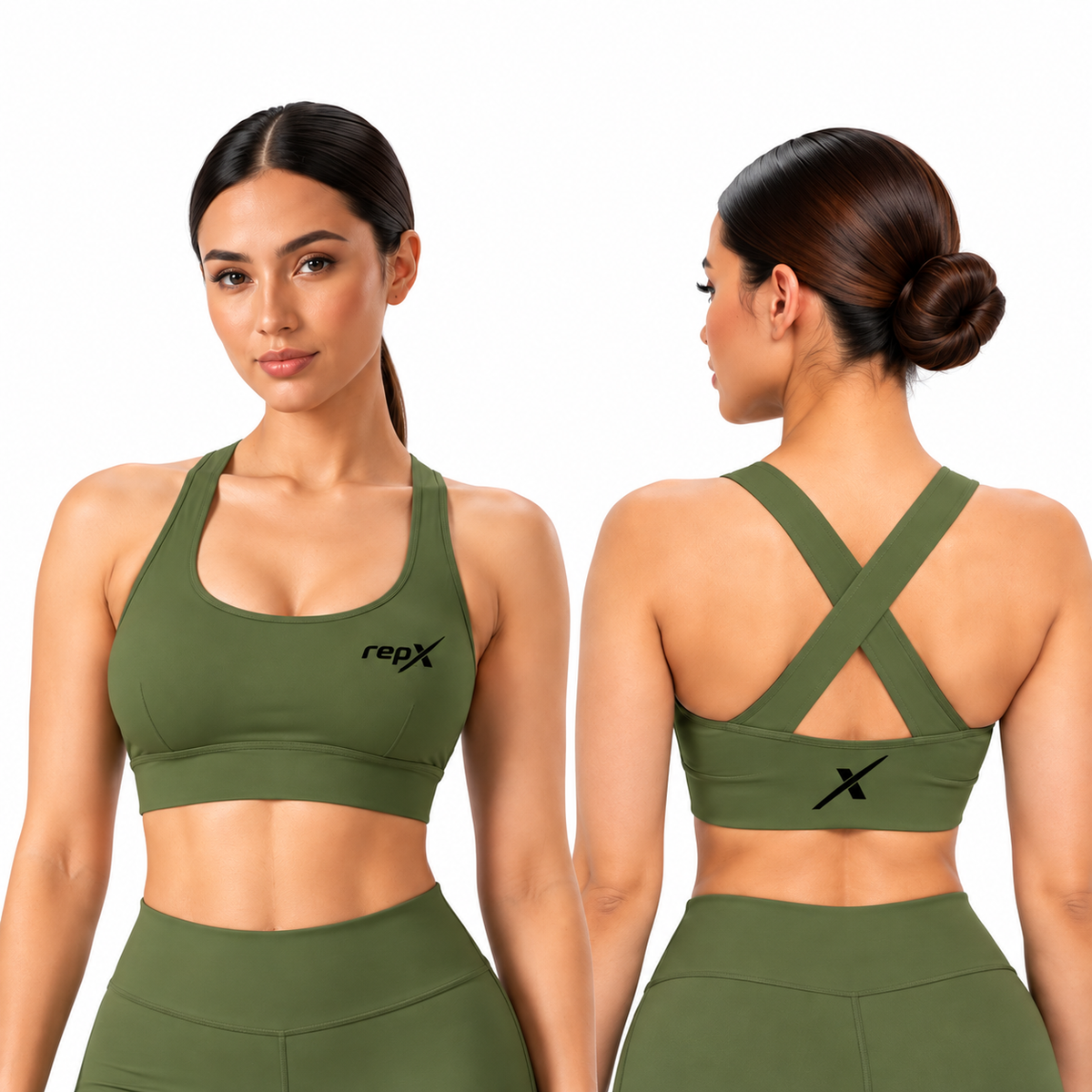 Repx Sculpt Bra - Olive Green