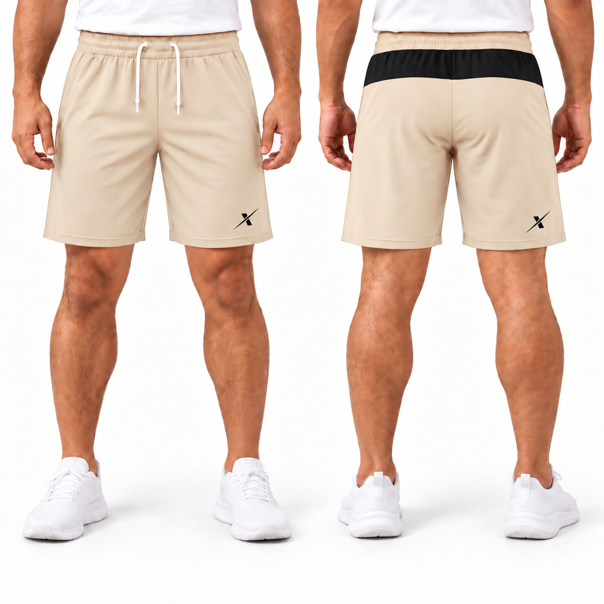 Repx Elite Panel Shorts - Beige