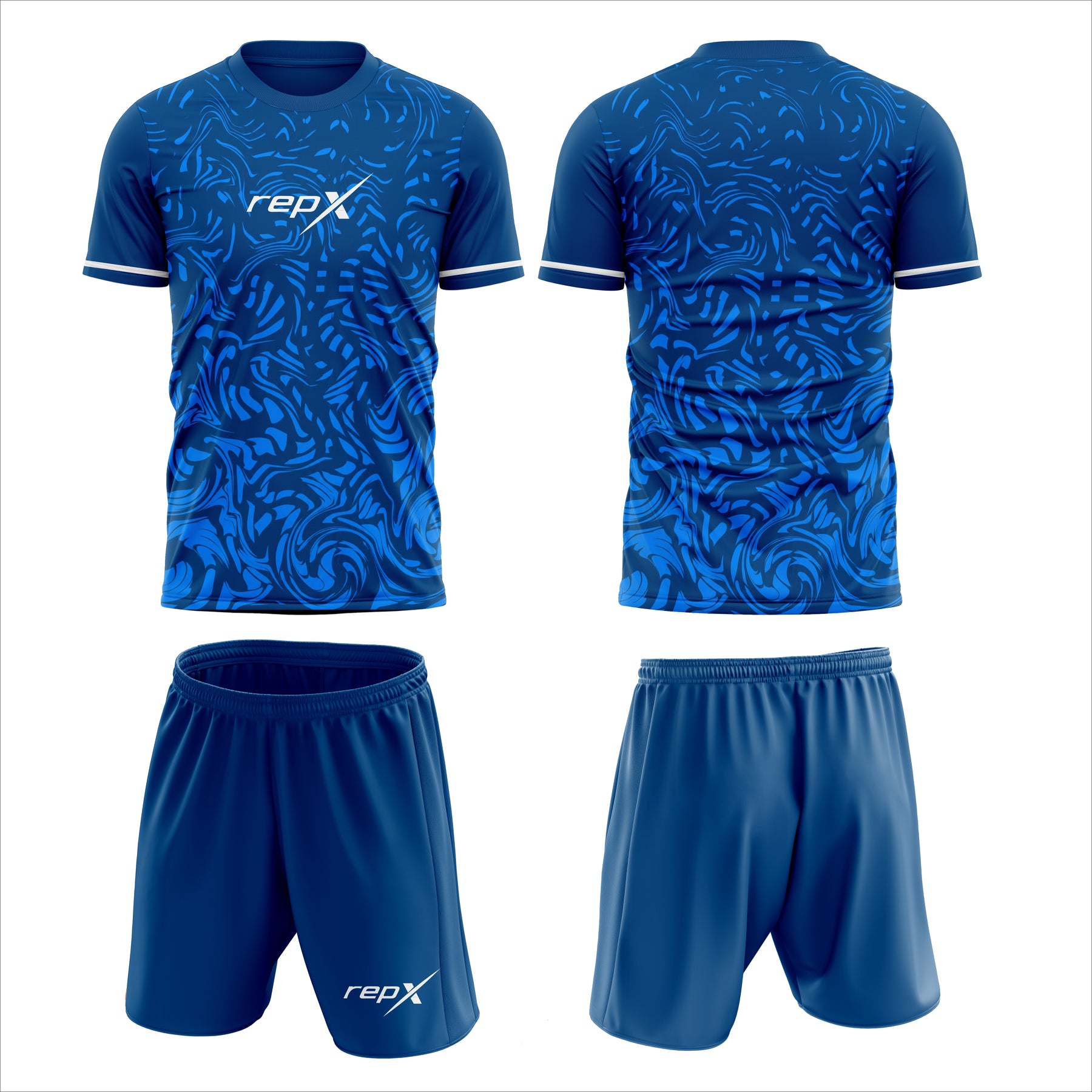 Custom Football Kit – Men's Soccer Jersey & Shorts Set - 12