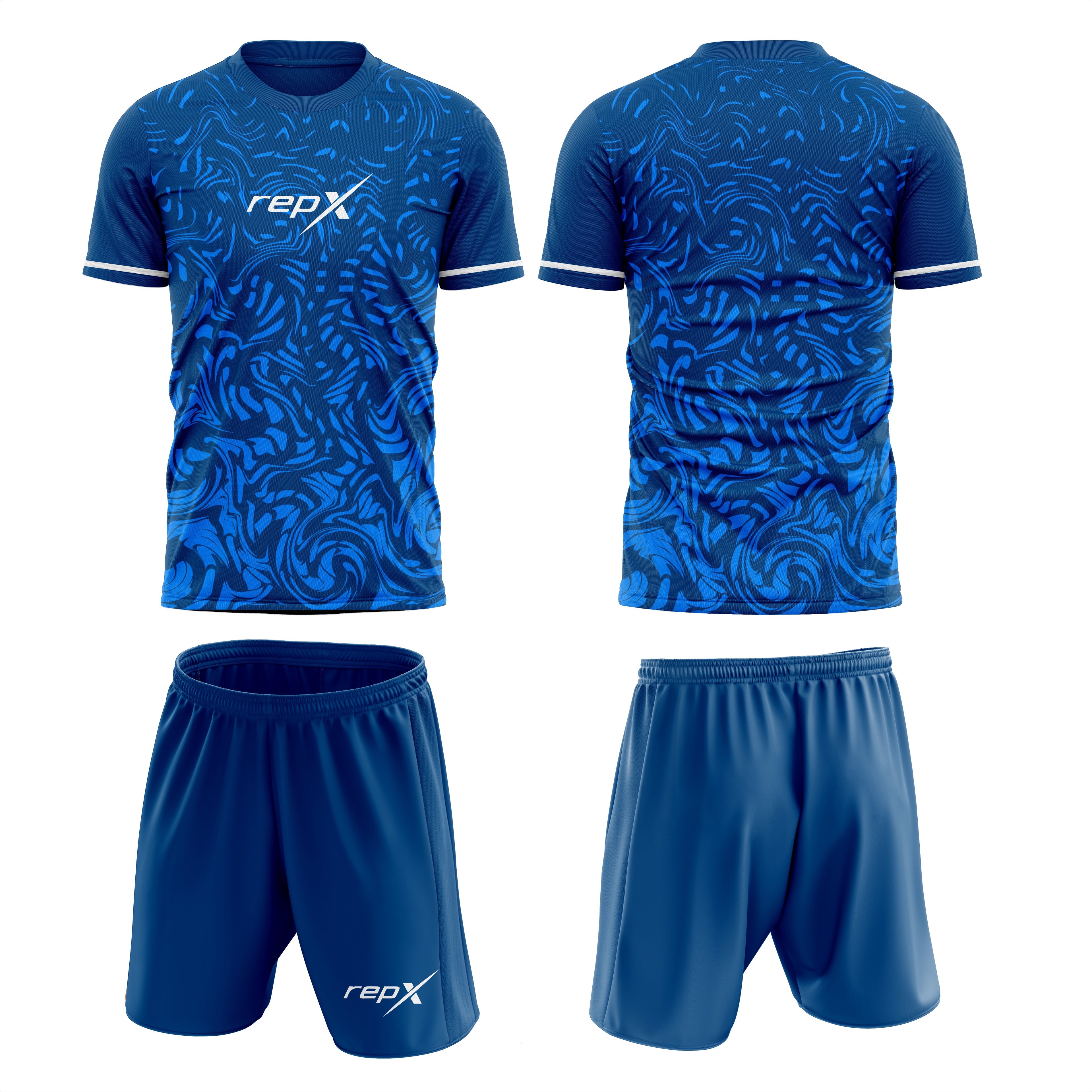Custom Football Kit – Men's Soccer Jersey & Shorts Set - 12